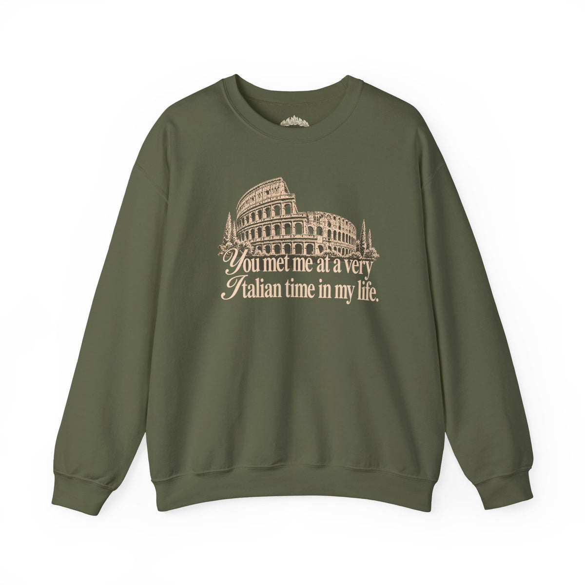 Italian time Long Sleeve Sweater