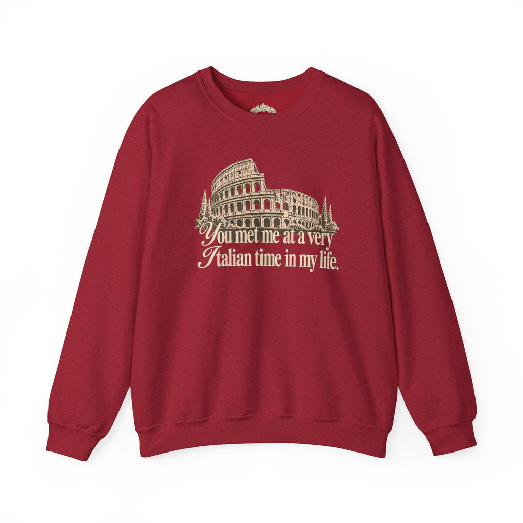 Italian time Long Sleeve Sweater