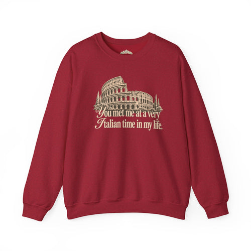Italian time Long Sleeve Sweater