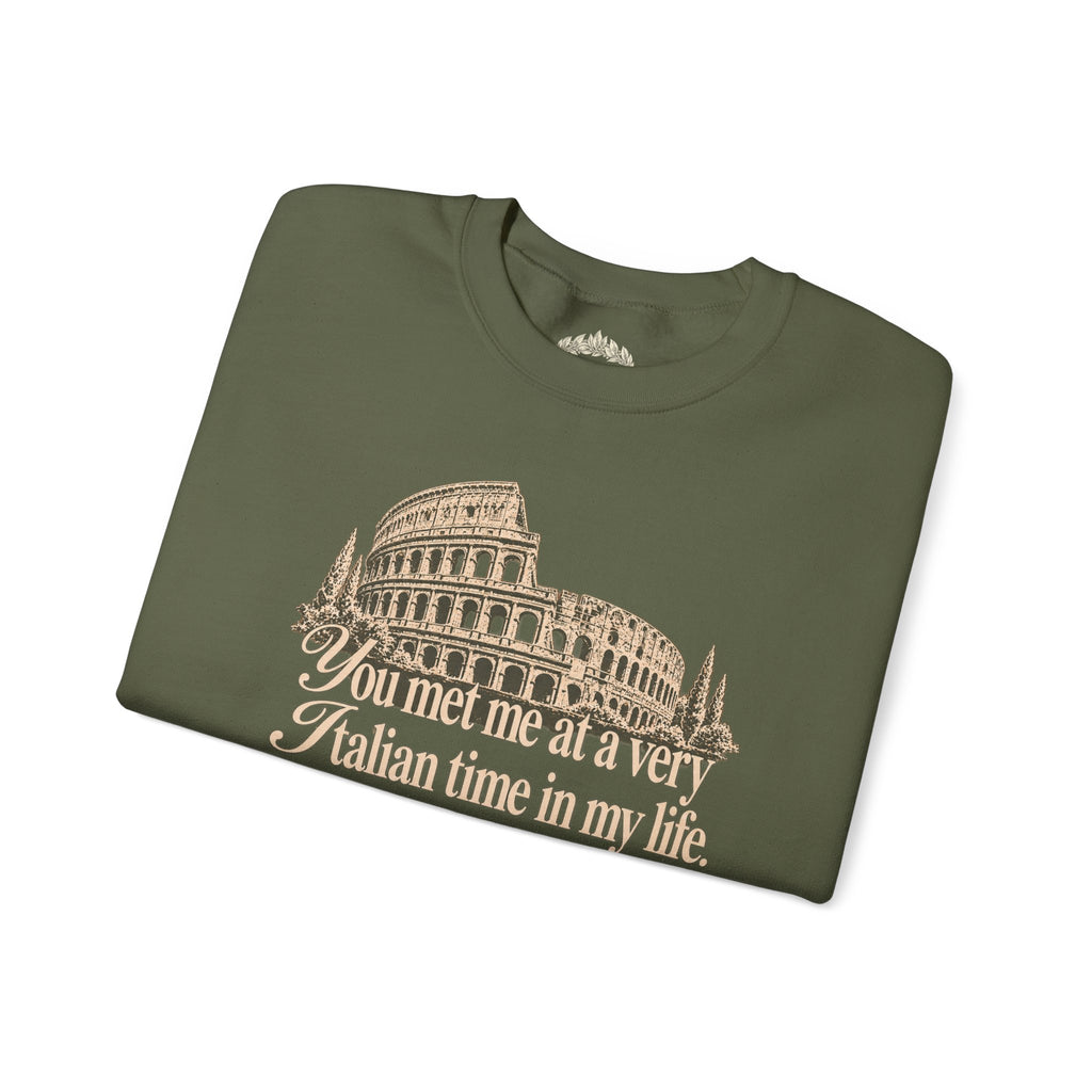 Italian time Long Sleeve Sweater