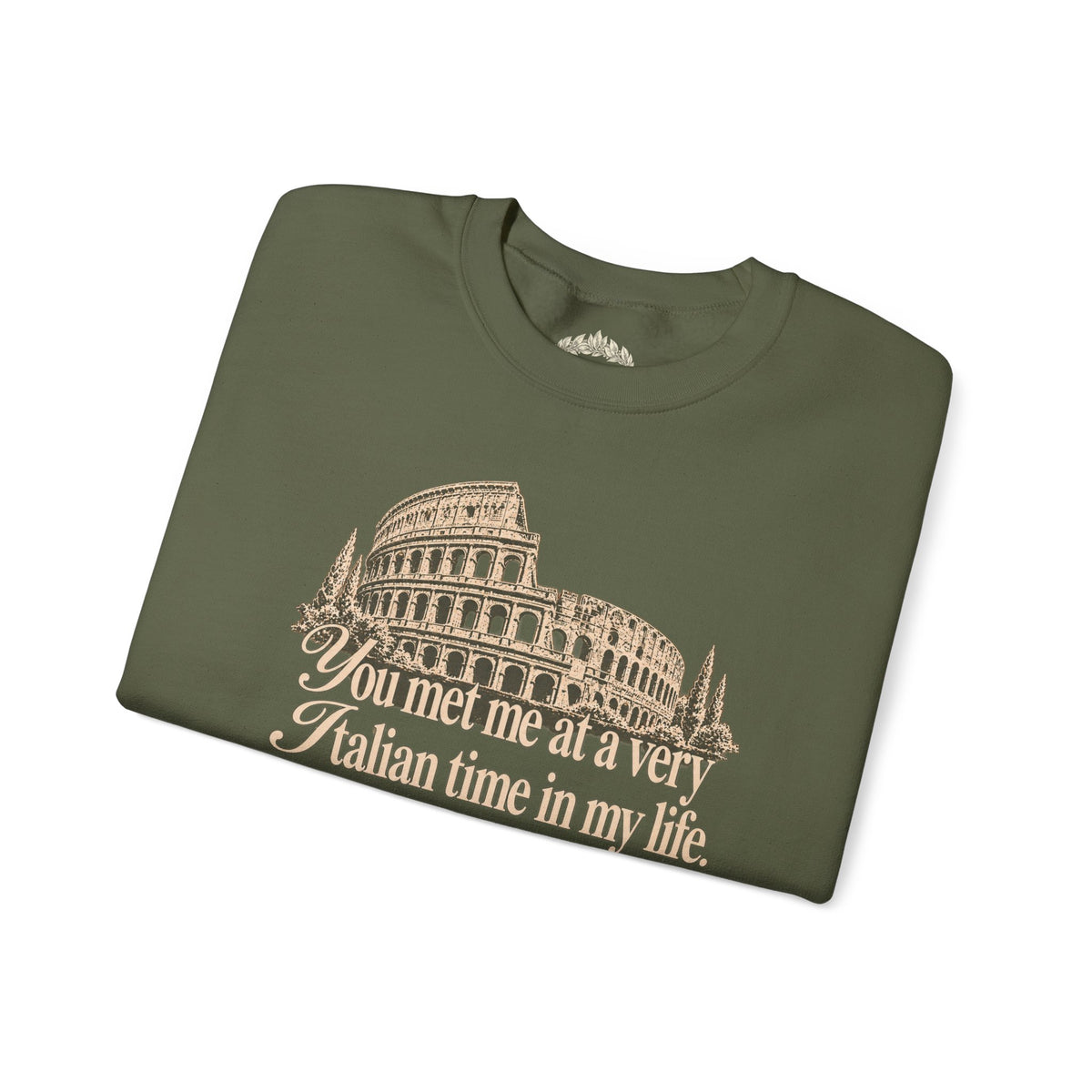 Italian time Long Sleeve Sweater