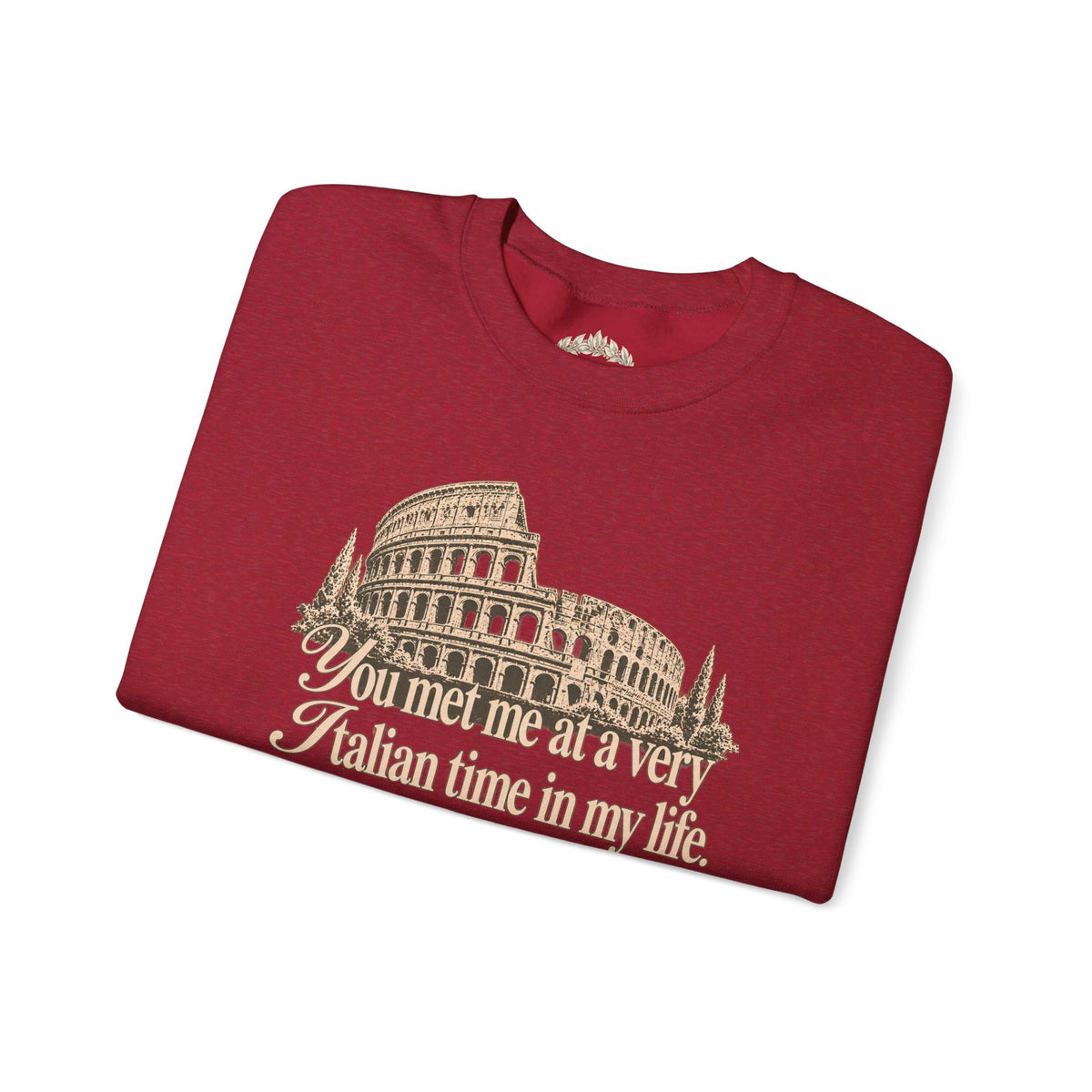 Italian time Long Sleeve Sweater
